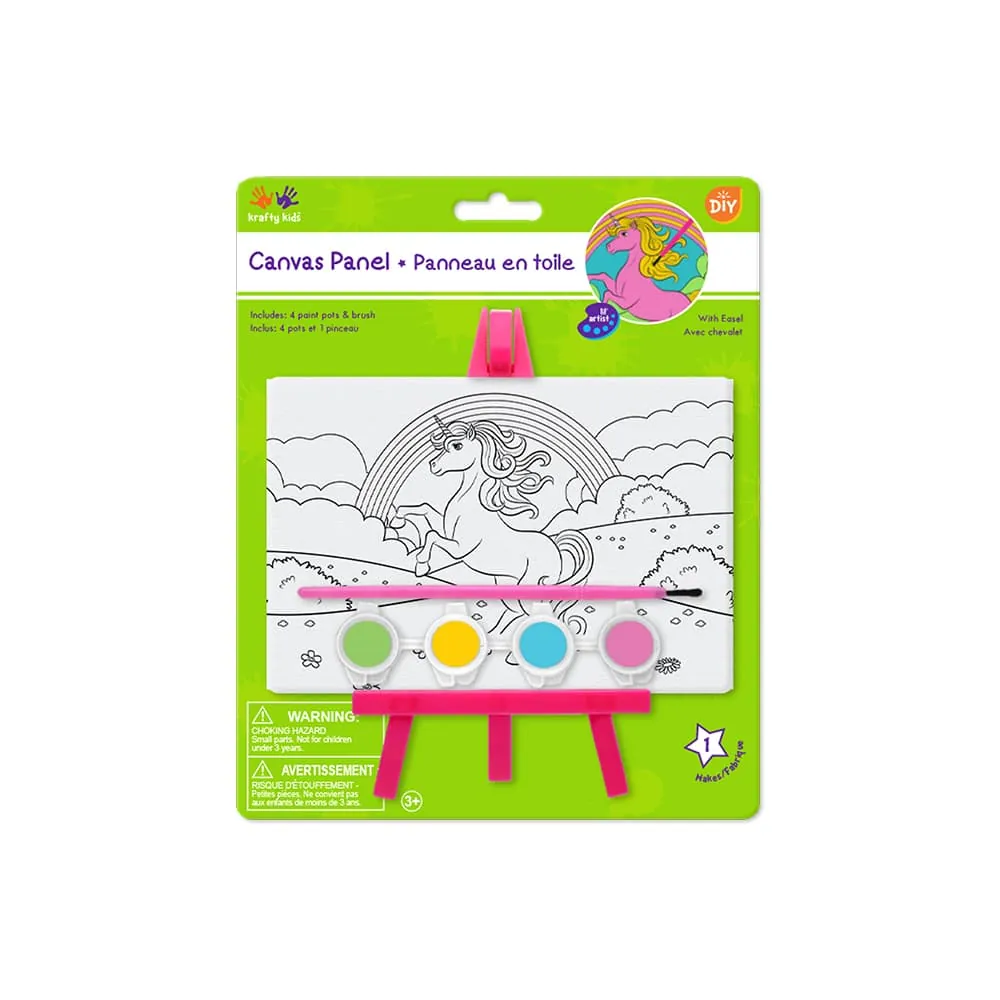 Mini Canvas Unicornio 14 Cm