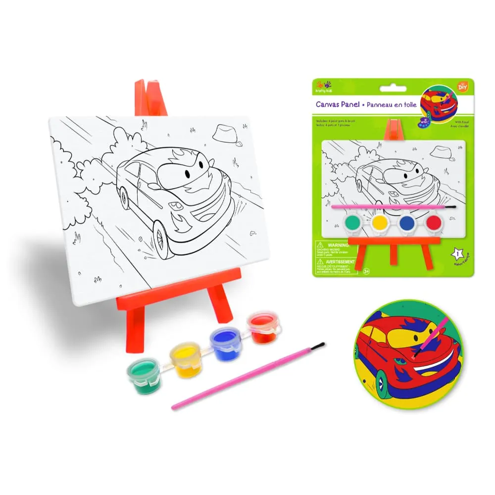 Mini Canvas Carro 14 Cm