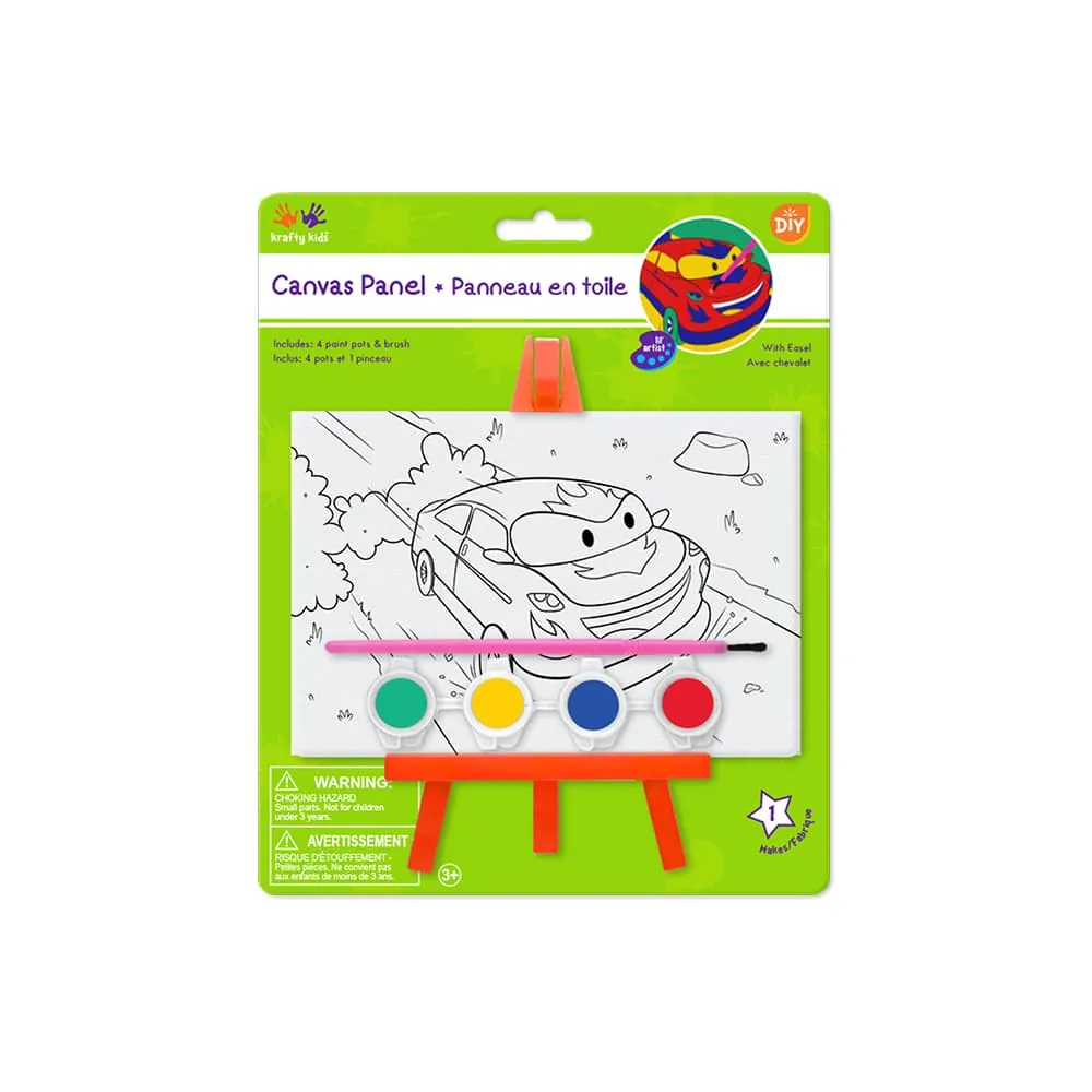 Mini Canvas Carro 14 Cm