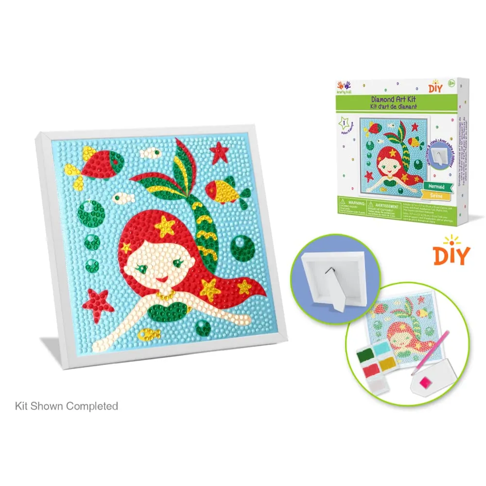 Set para Pintar Puntos Sirena 14 Cm