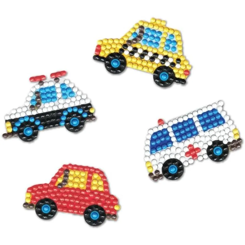 Set para Pintar Sticker Transportes