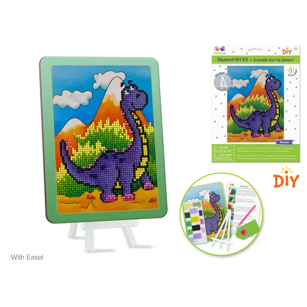 Set para Pintar Dinosaurio 22 Cm