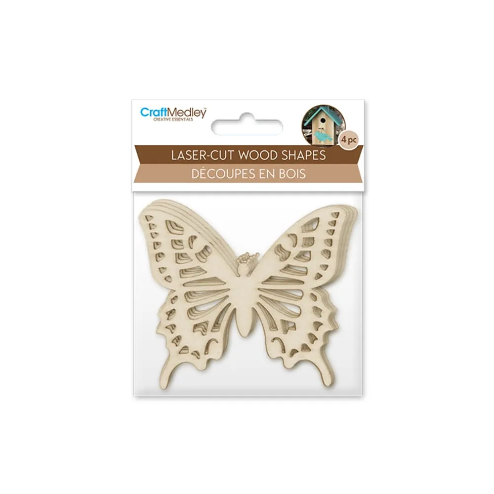 Mariposa X4 Para Pintar