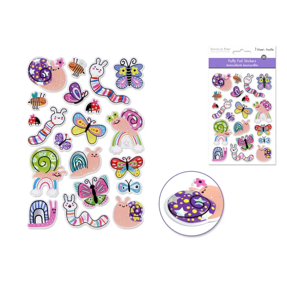 Stickers Metalizados Tiernas Criaturas