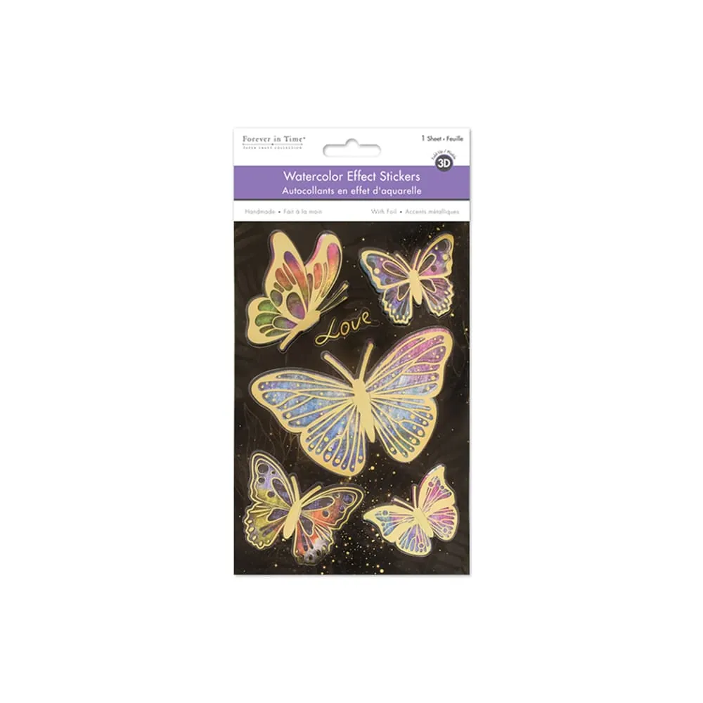Stickers Metalizados Mariposa