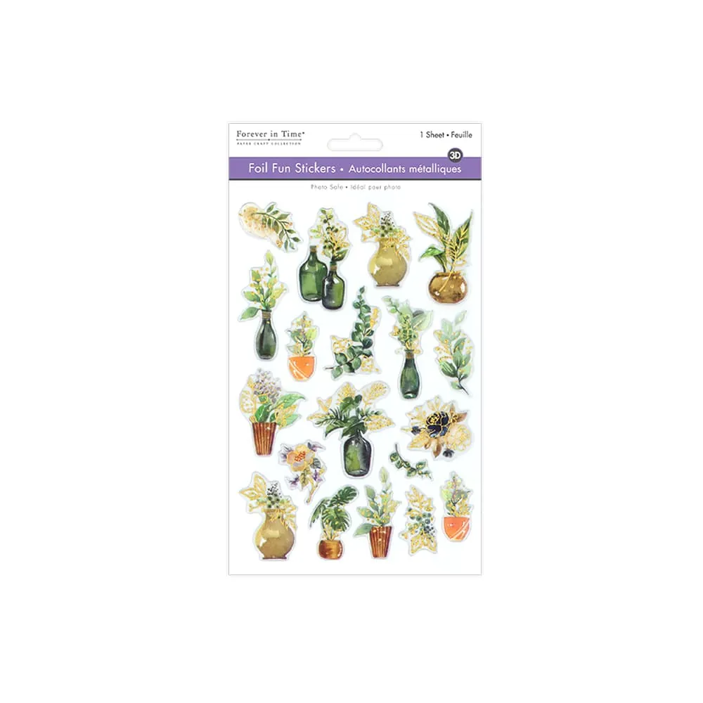 Stickers Metalizados Bouquet