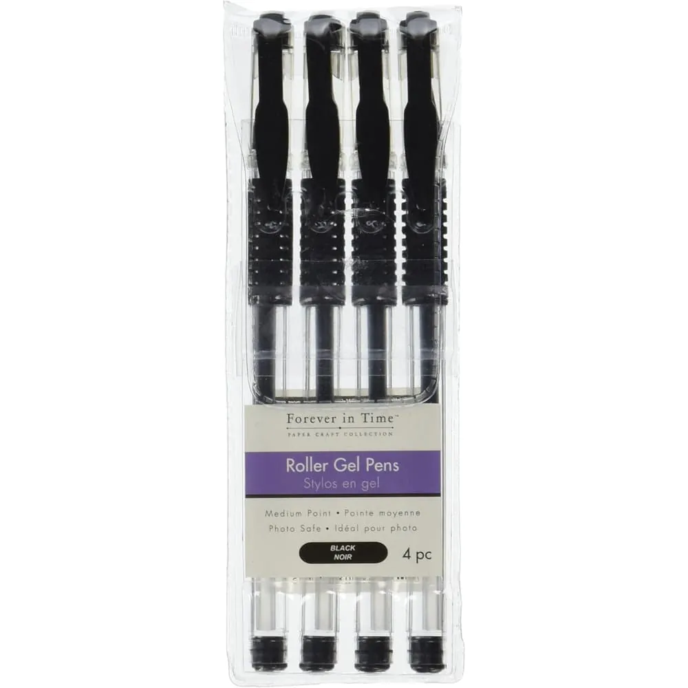Bolígrafos Negros X4