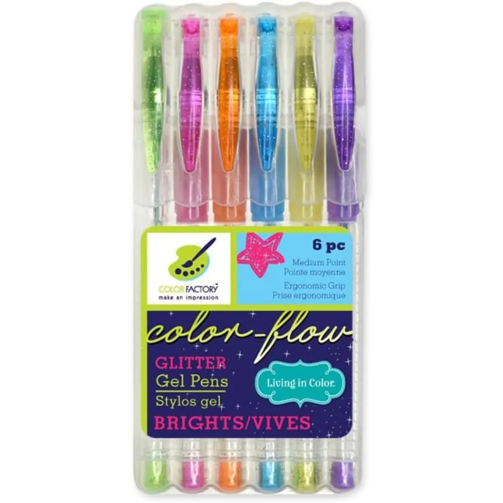 Esferos Gel Neón X6