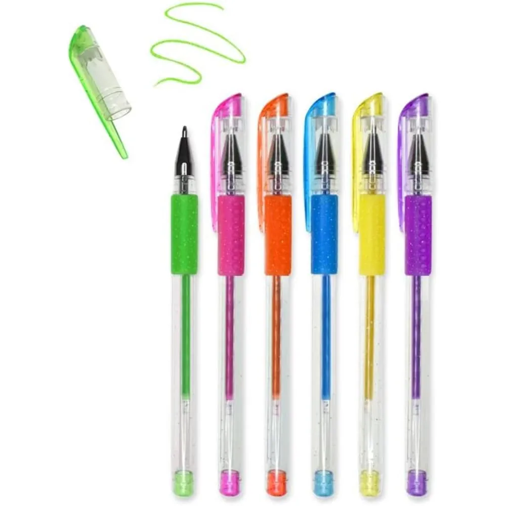 Esferos Gel Neón X6