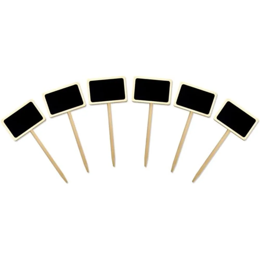 Set X6 Pizarra Placa Decorativa