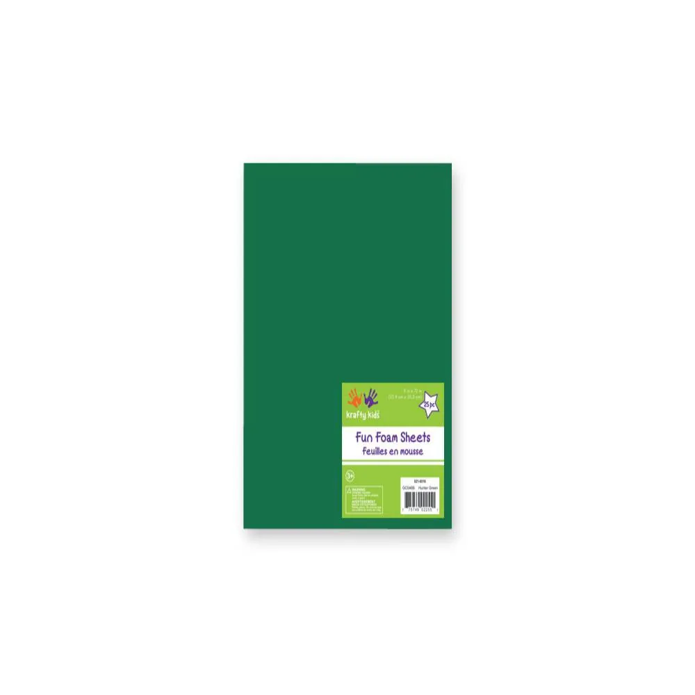 Hoja Fomi Verde Oscuro