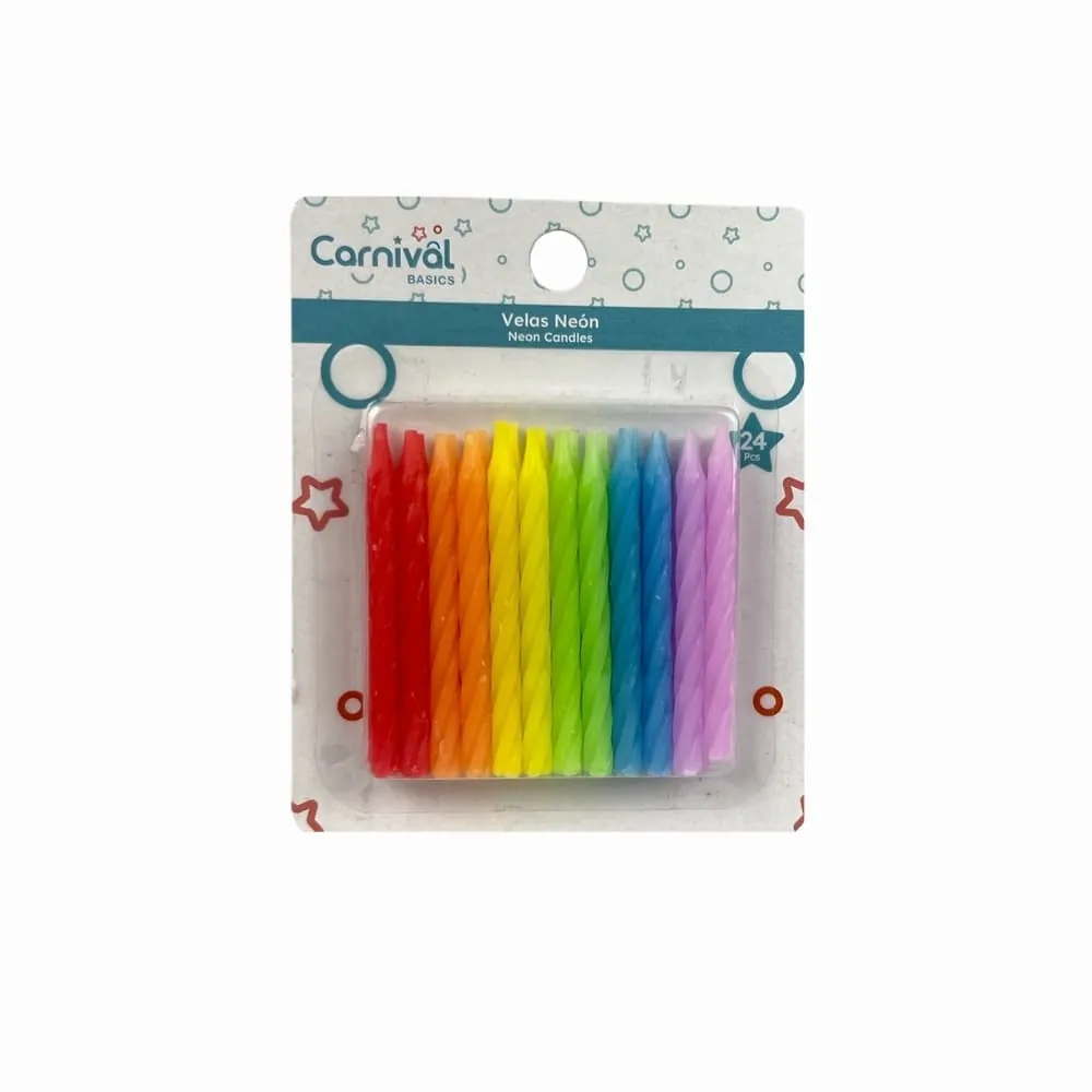 Velas Neón X24