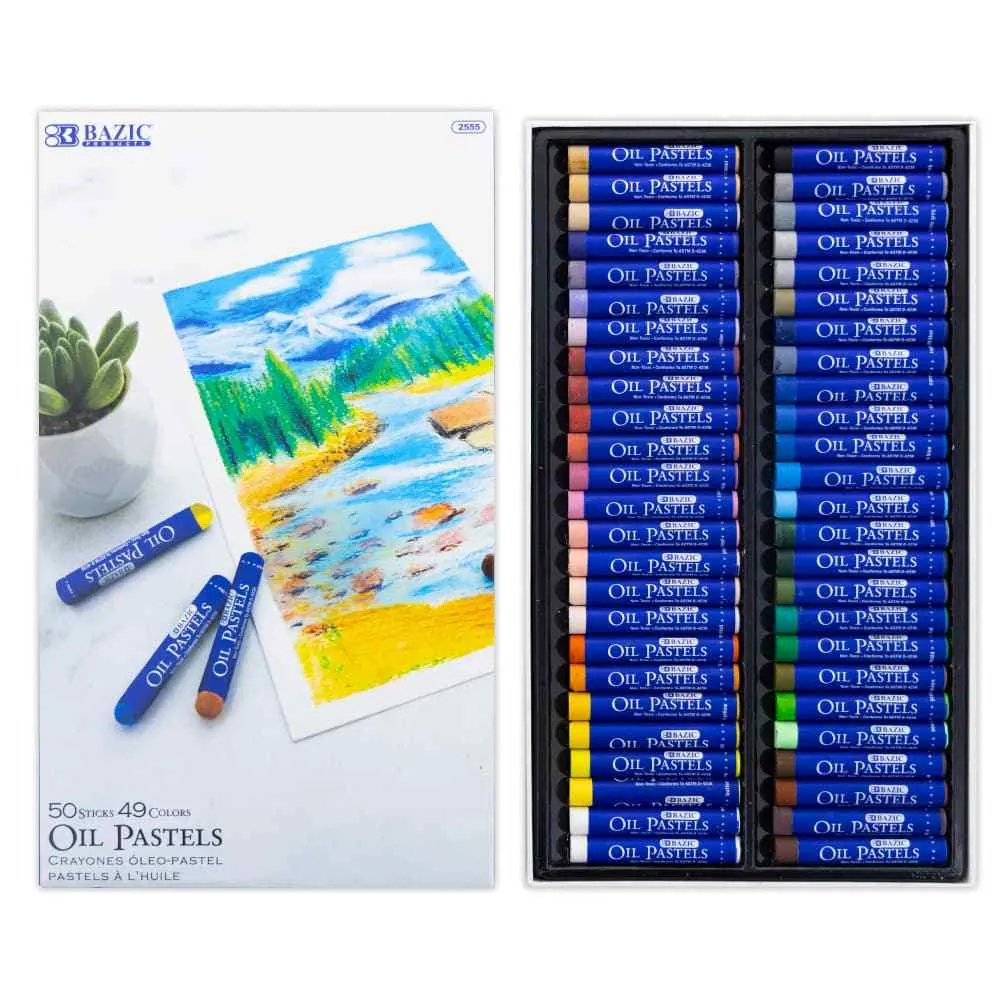 Set  X50 Crayones Oleo