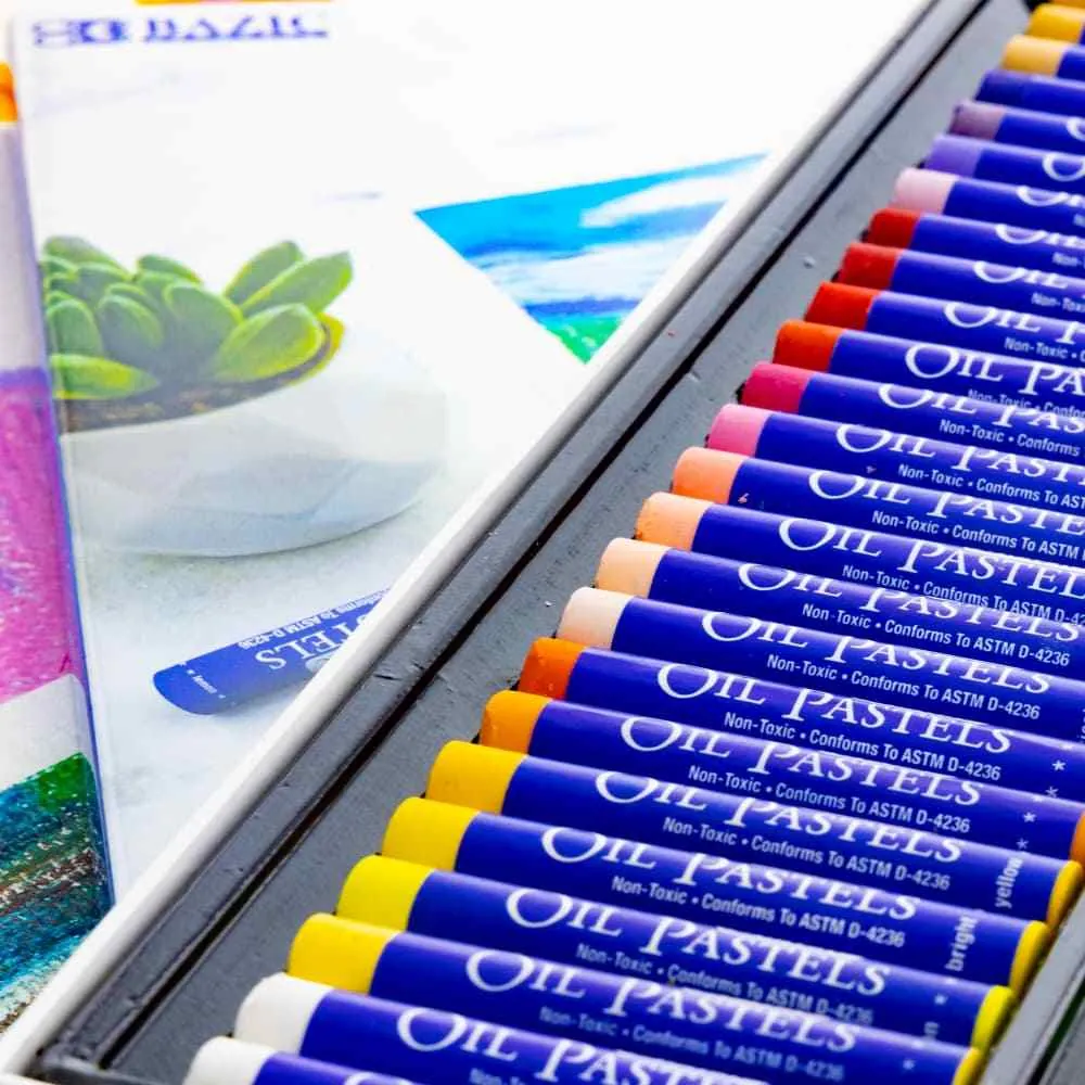 Set  X50 Crayones Oleo