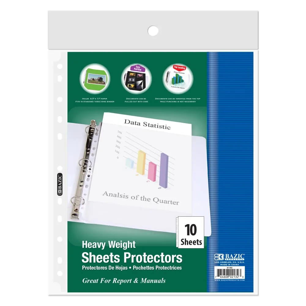 Protectores x10 Para Hojas