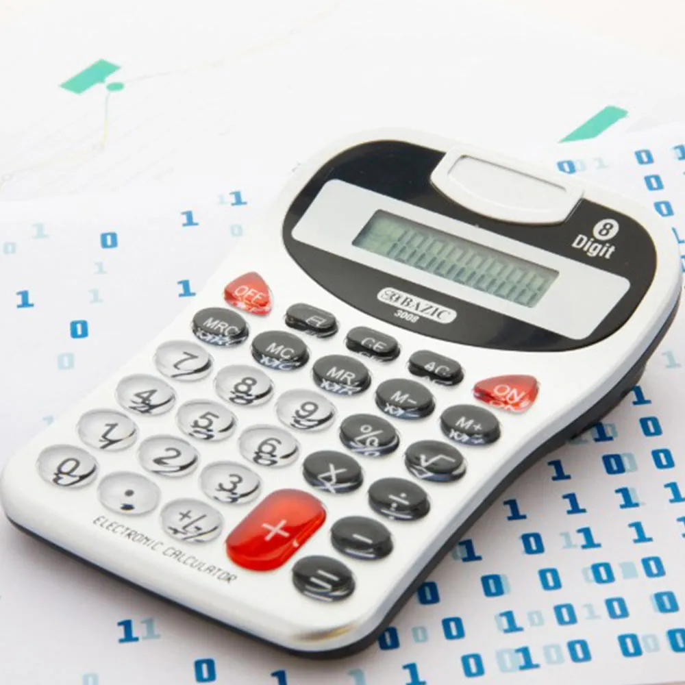 Calculadora Escritorio Plateada