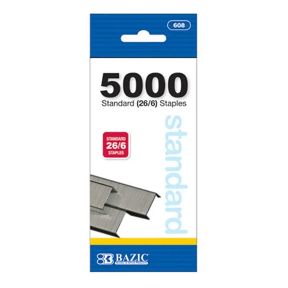 Grapas Estandar 26/6 5000