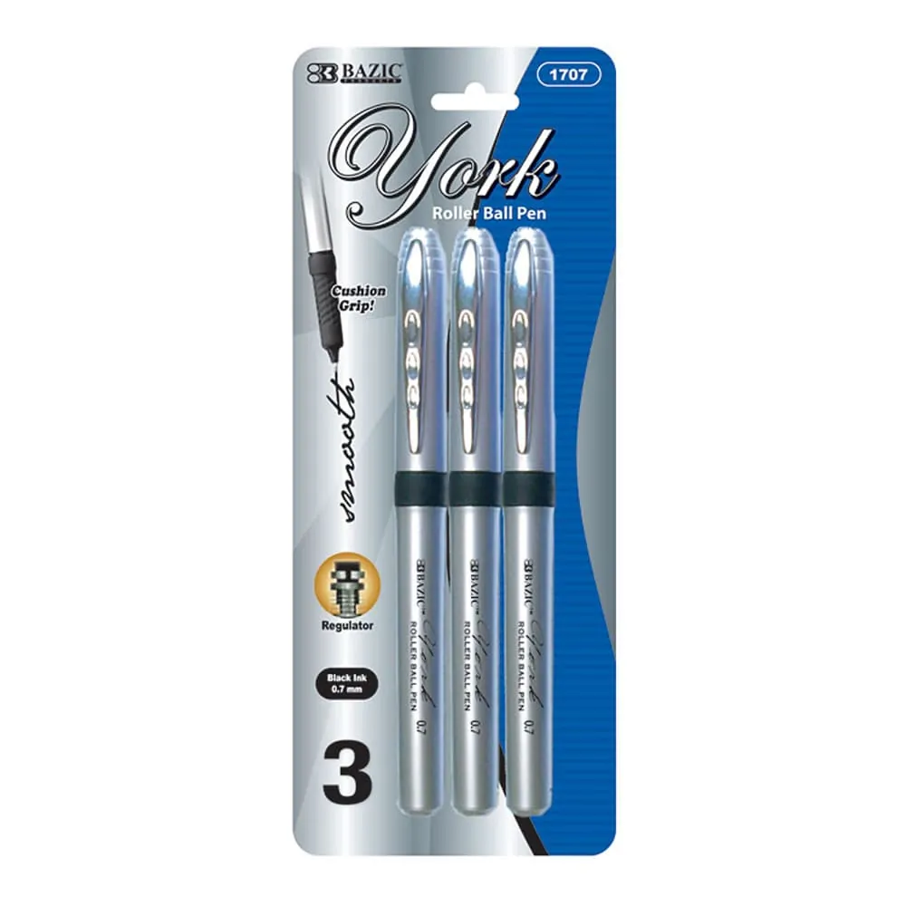 Esfero Roller Negro X3