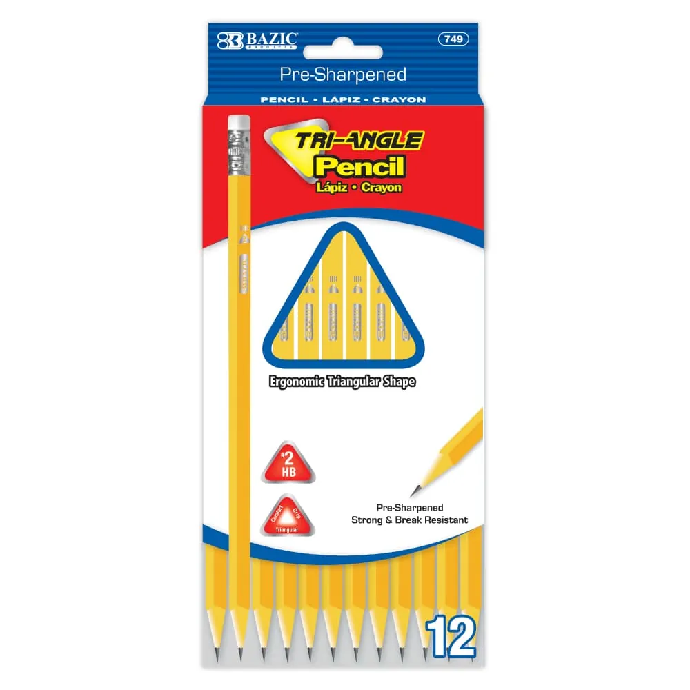 Lápices Triangulares x12
