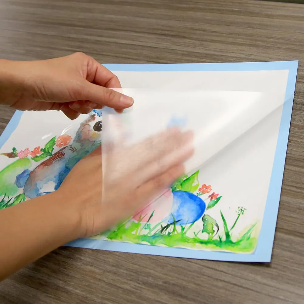 Papel Adhesivo Transparente