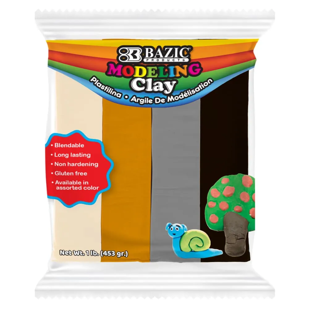Plastilina Colores Tierra x4