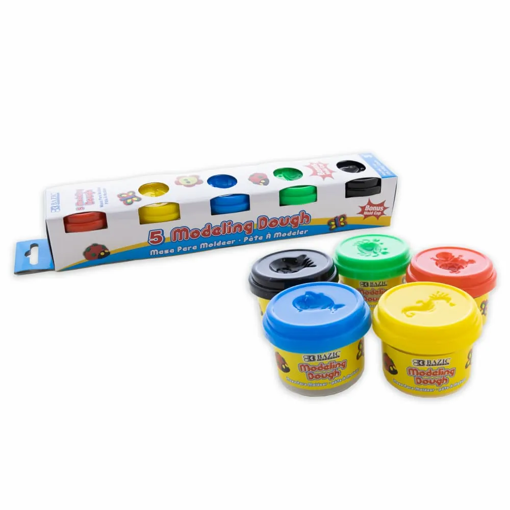 Plastilina Color Primario x5