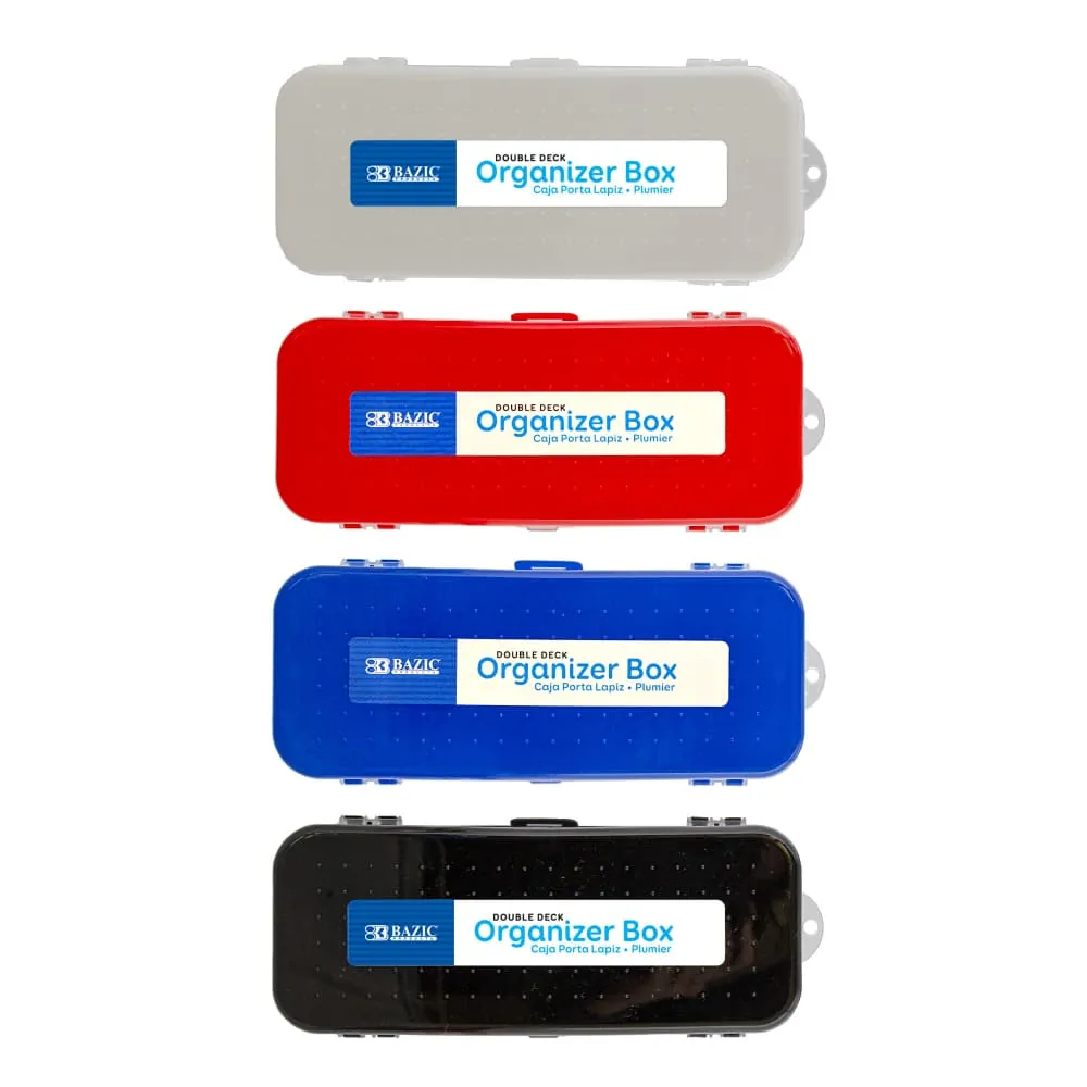 Organizador Utiles 2 Niveles 20 Cm