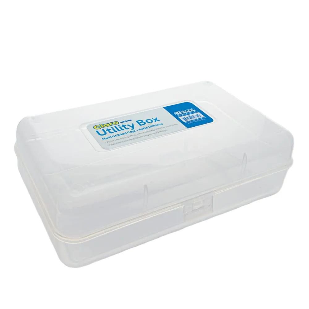 Caja Organizadora Utiles Transparente