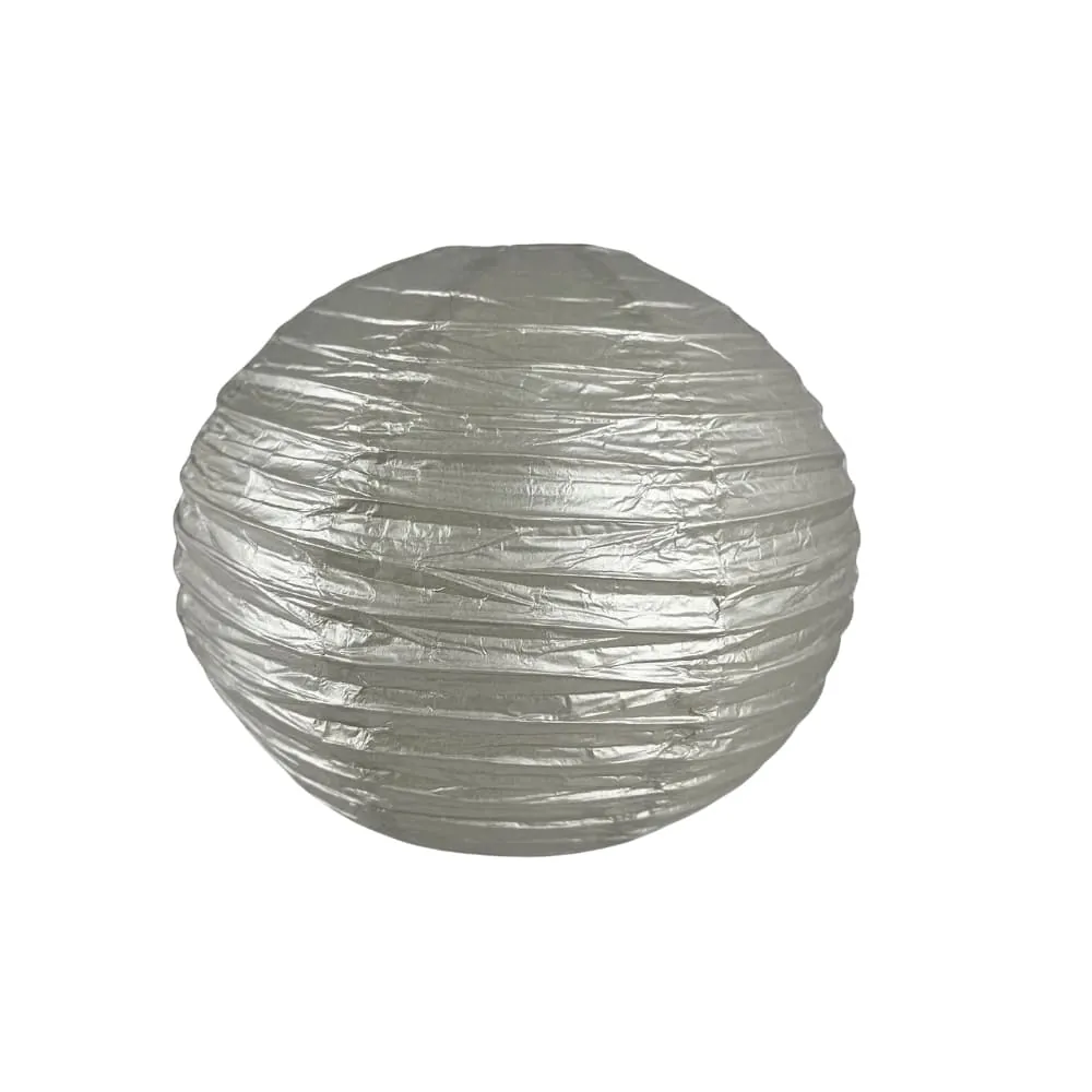 Lampara China Plateada 35 Cm