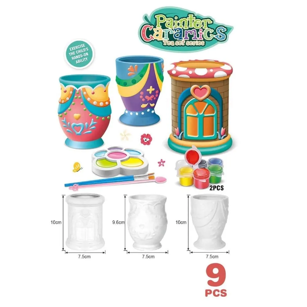 Set Para Pintar Ceramica