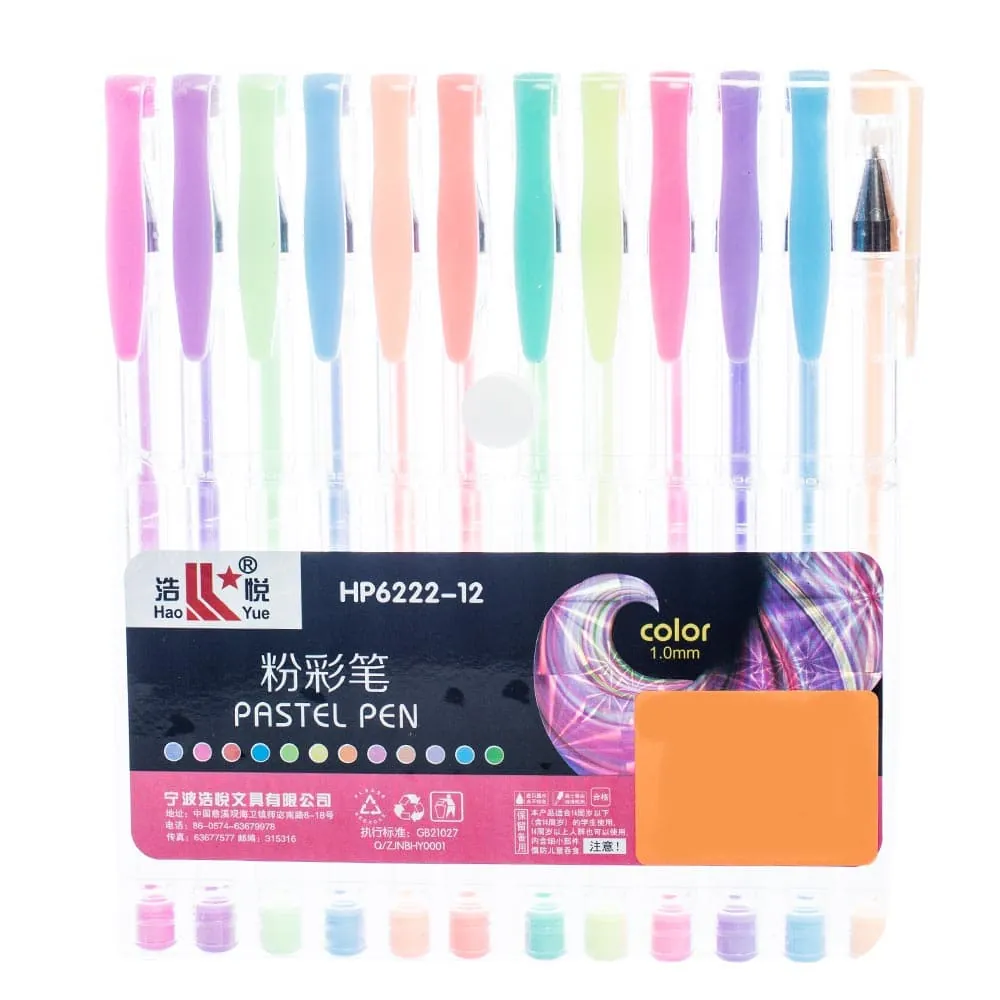 Esfero Glitter X12