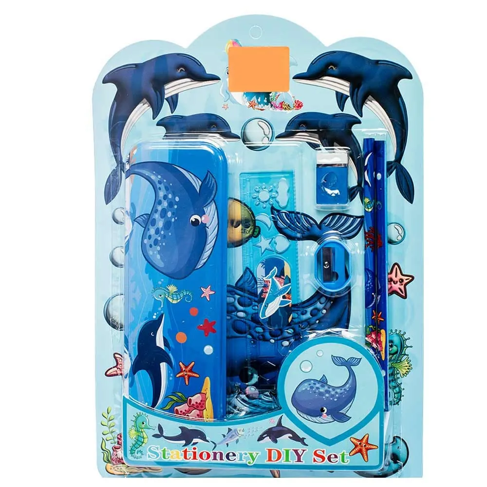 Kit Escolar Animales Maritimos