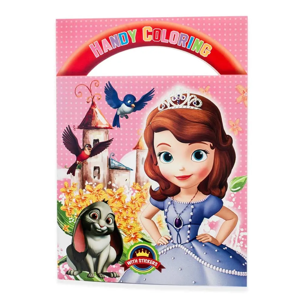 Libro Colorear Princesa Sofia Con Sticker