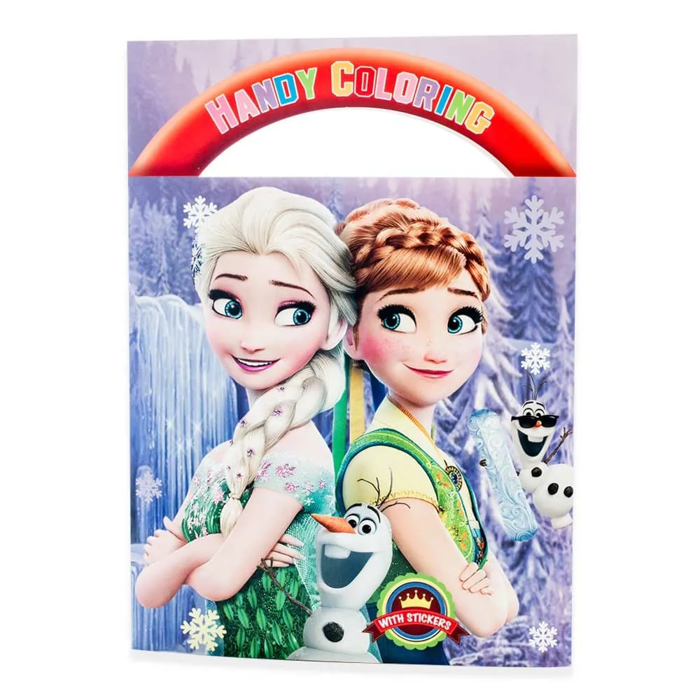 Libro Colorear Frozen Con Sticker