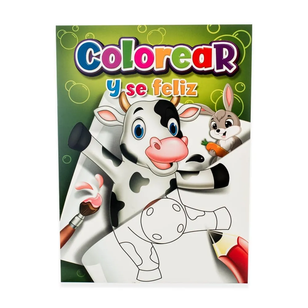 Libro Colorear Granja 16 Páginas