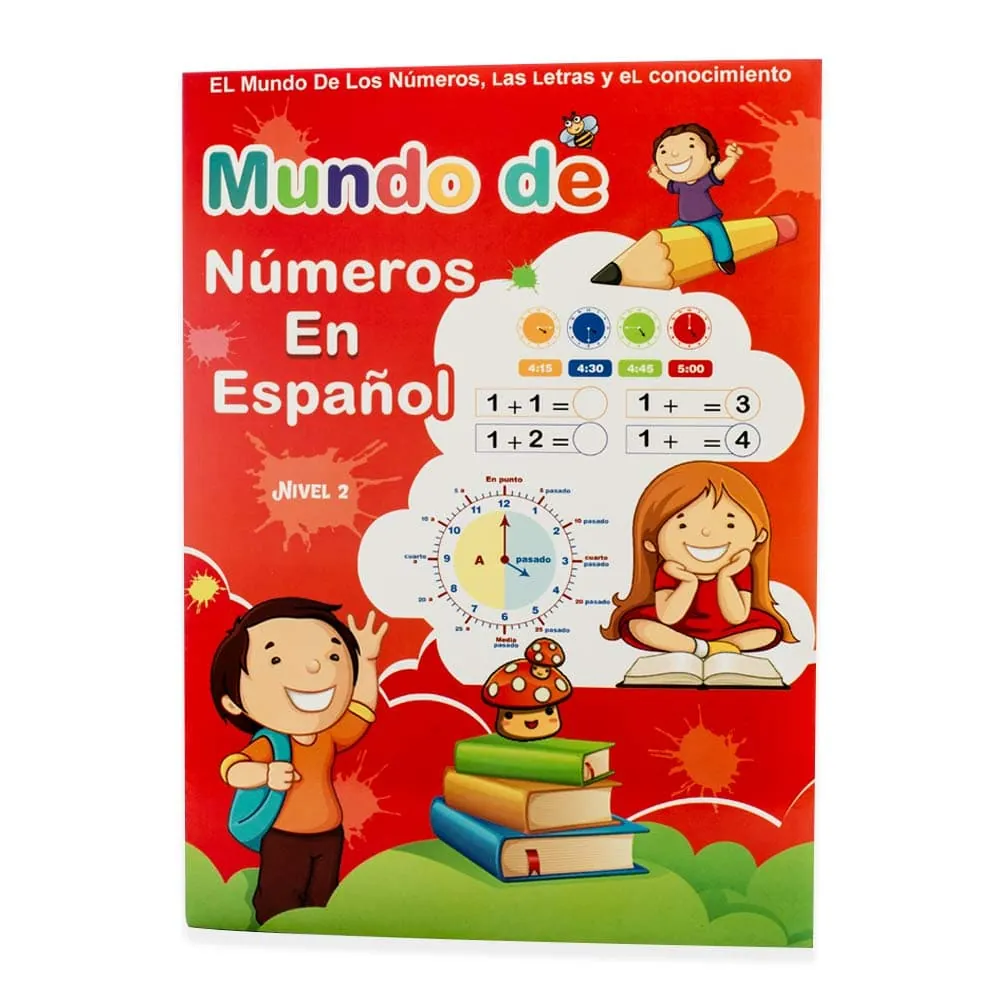 Libro Mundo De Números Nivel 2 32 Páginas