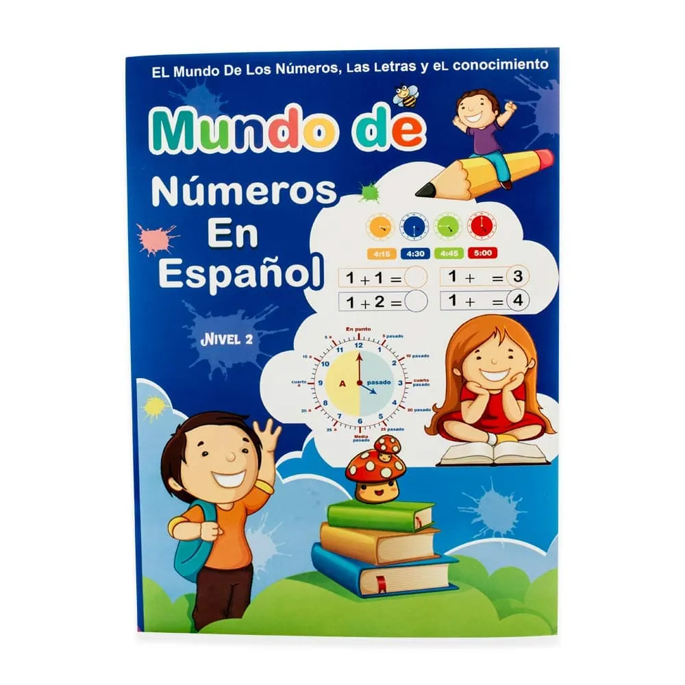 Libro Mundo De Números Nivel 2 32 Páginas