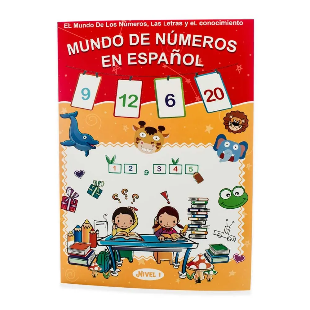Libro Mundo De Números Nivel 1 32 Páginas