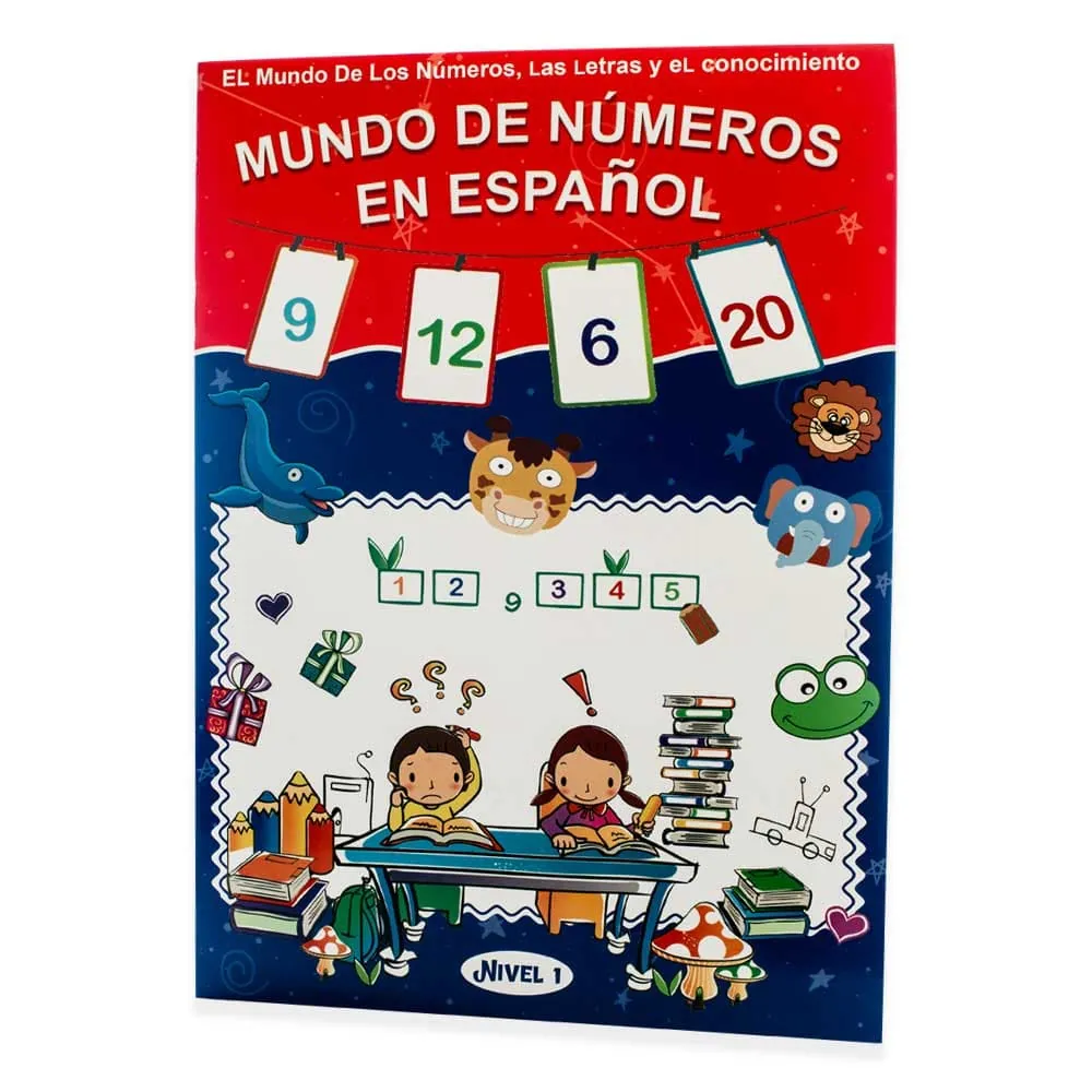 Libro Mundo De Números Nivel 1 32 Páginas