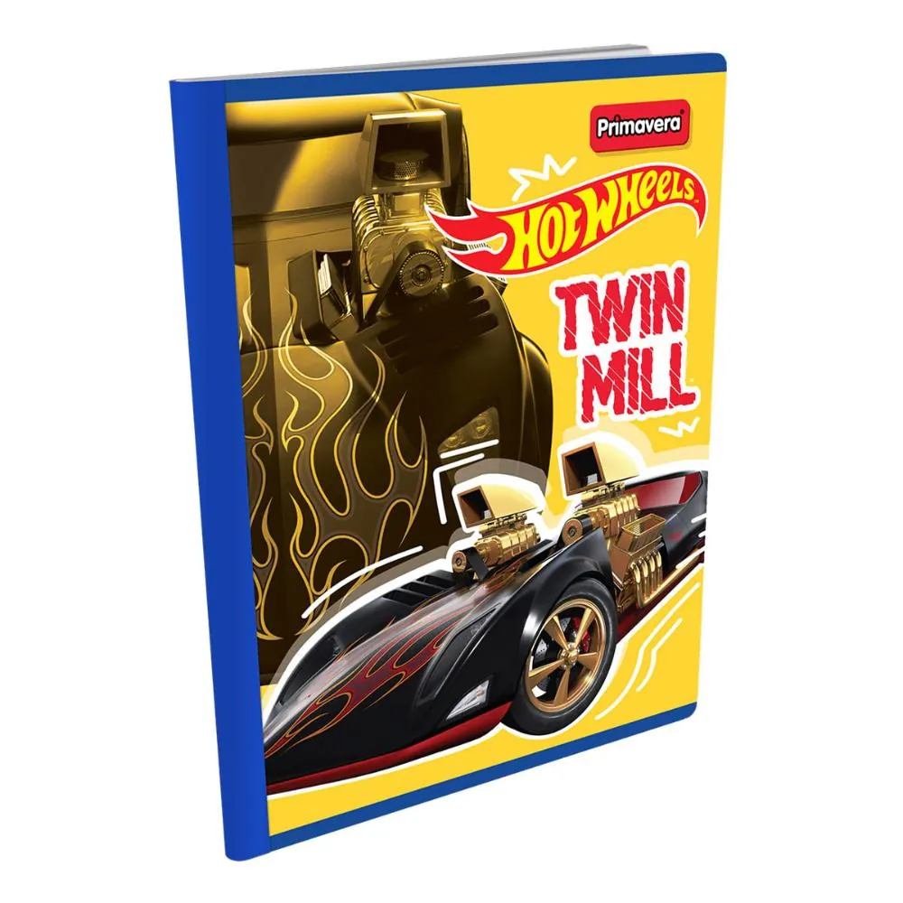 Cuaderno Hot Wheels 50H Rayas