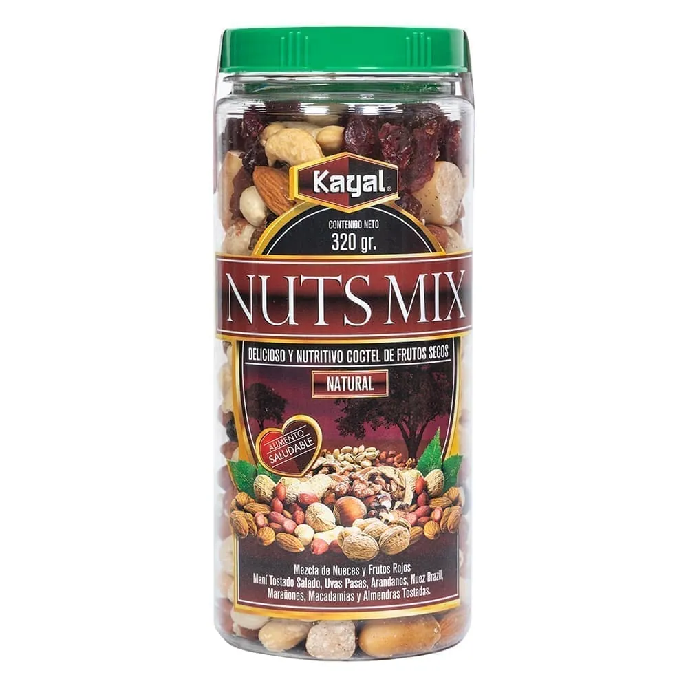 Nuts Mix Natural 320 Gramos