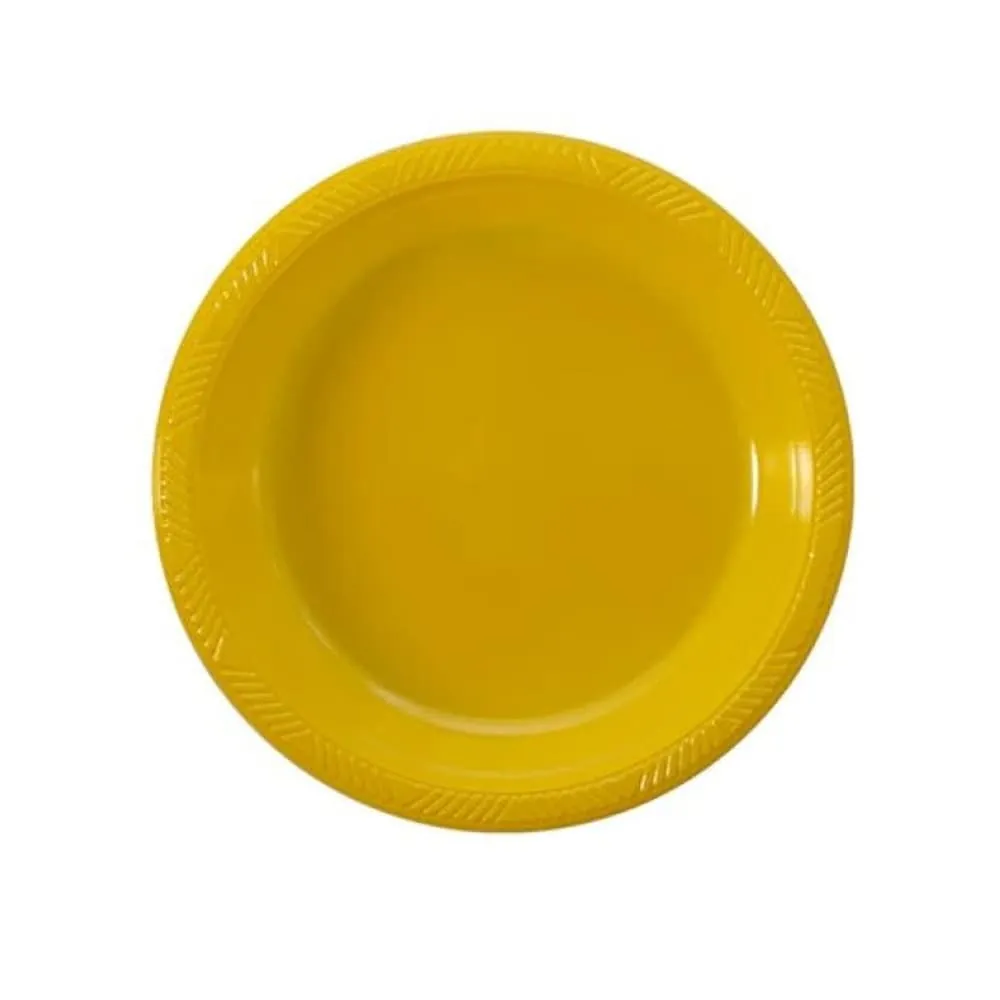 Plato Deluxe Oxo Pequeño Amarillo X10