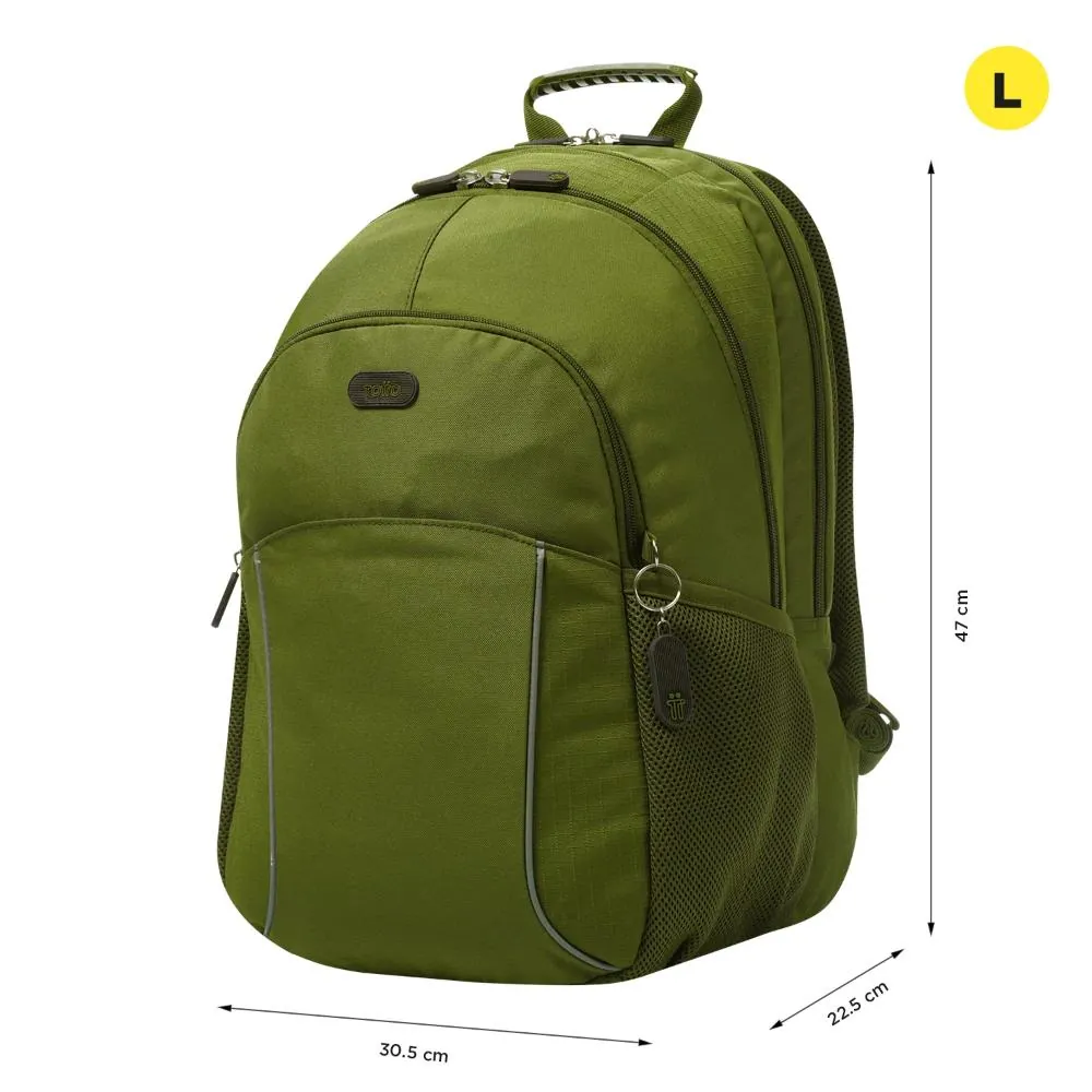 Morral Universitario Porta Pc Verde
