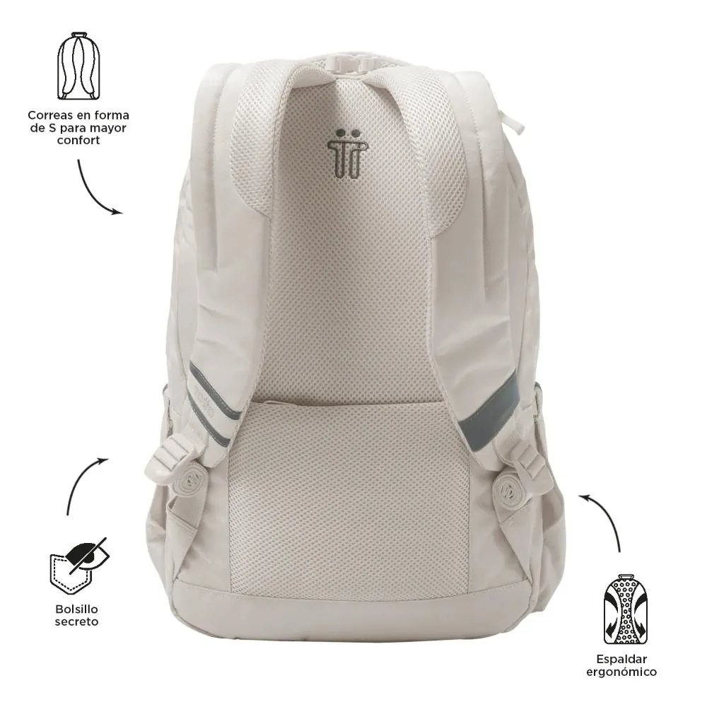 Morral Universitario Beige Mujer