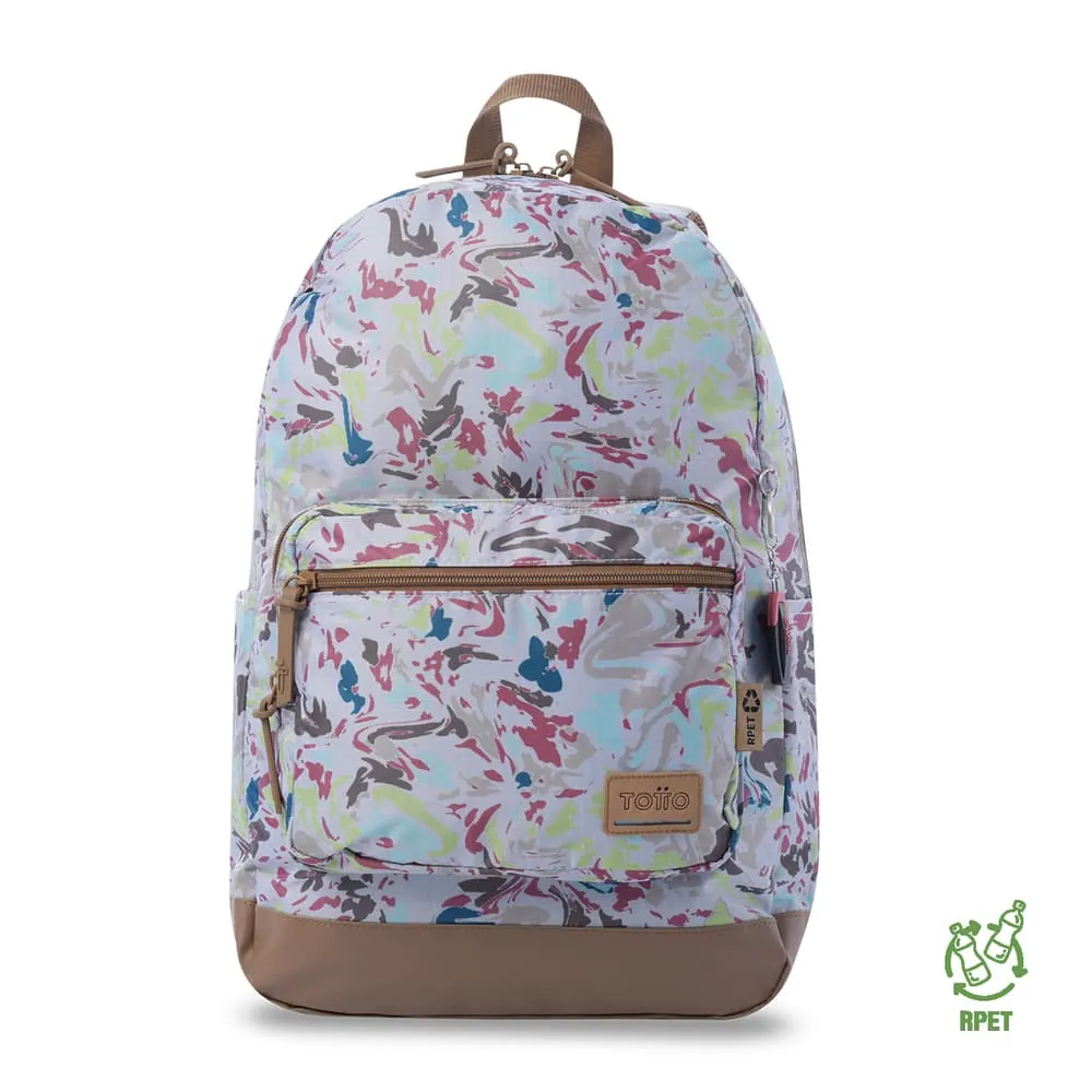 Morral Universitario Porta PC 14" Tocax Beige Mujer