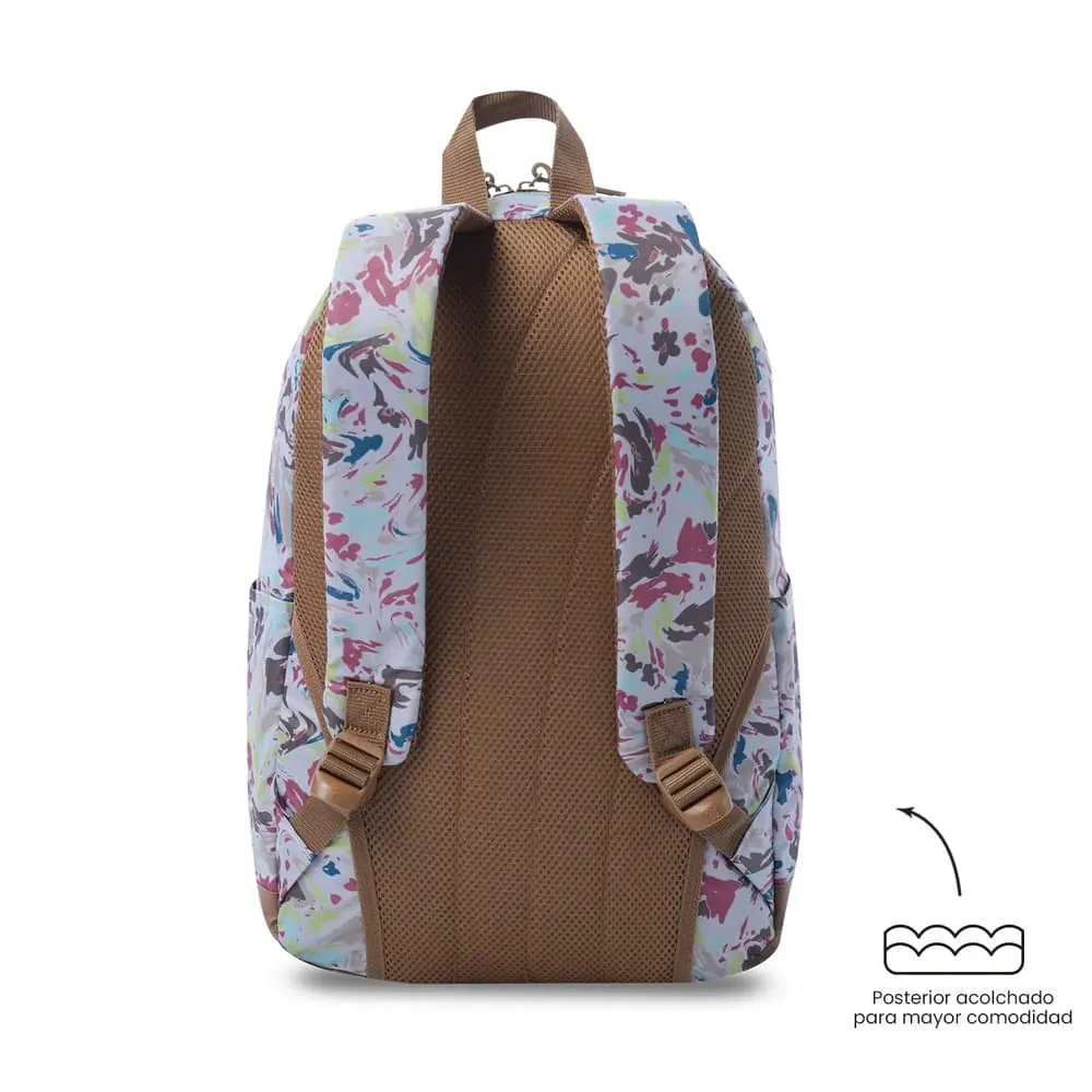 Morral Universitario Porta PC 14" Tocax Beige Mujer