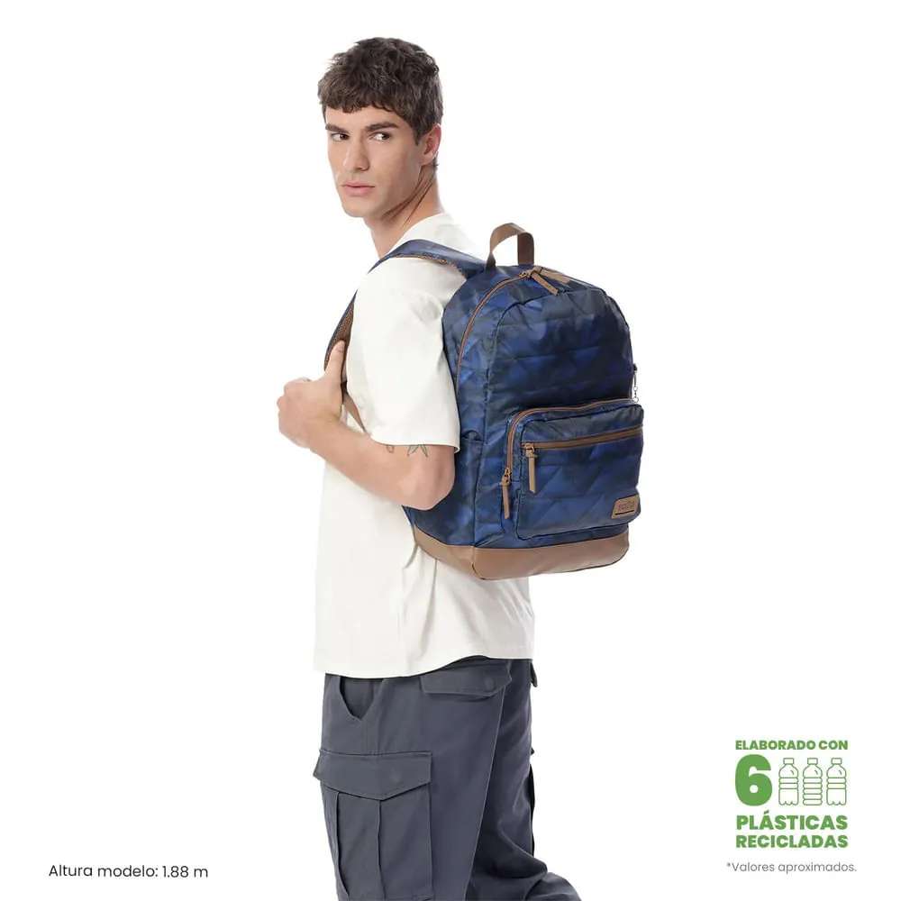 Morral Universitario Porta PC 14" Tocax Azul Hombre