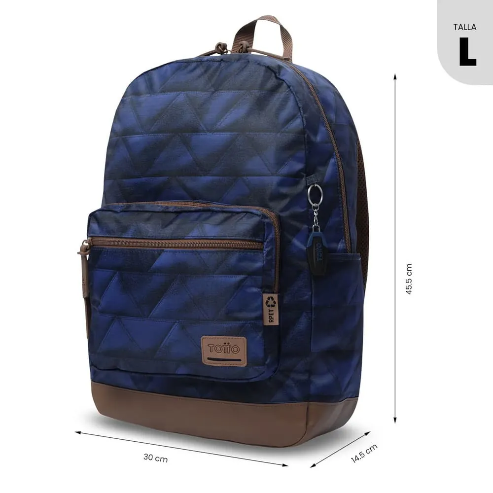 Morral Universitario Porta PC 14" Tocax Azul Hombre