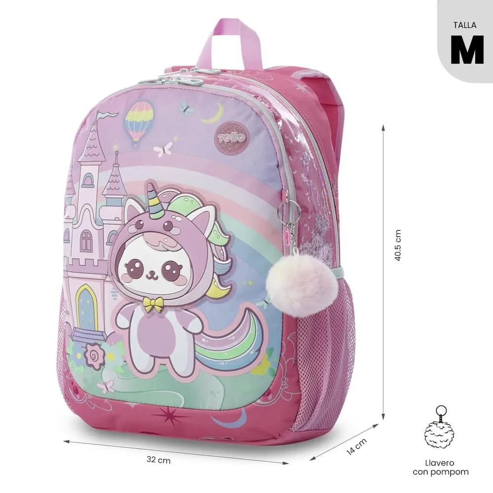 Morral Niña Magic Spark Mediano Rosado