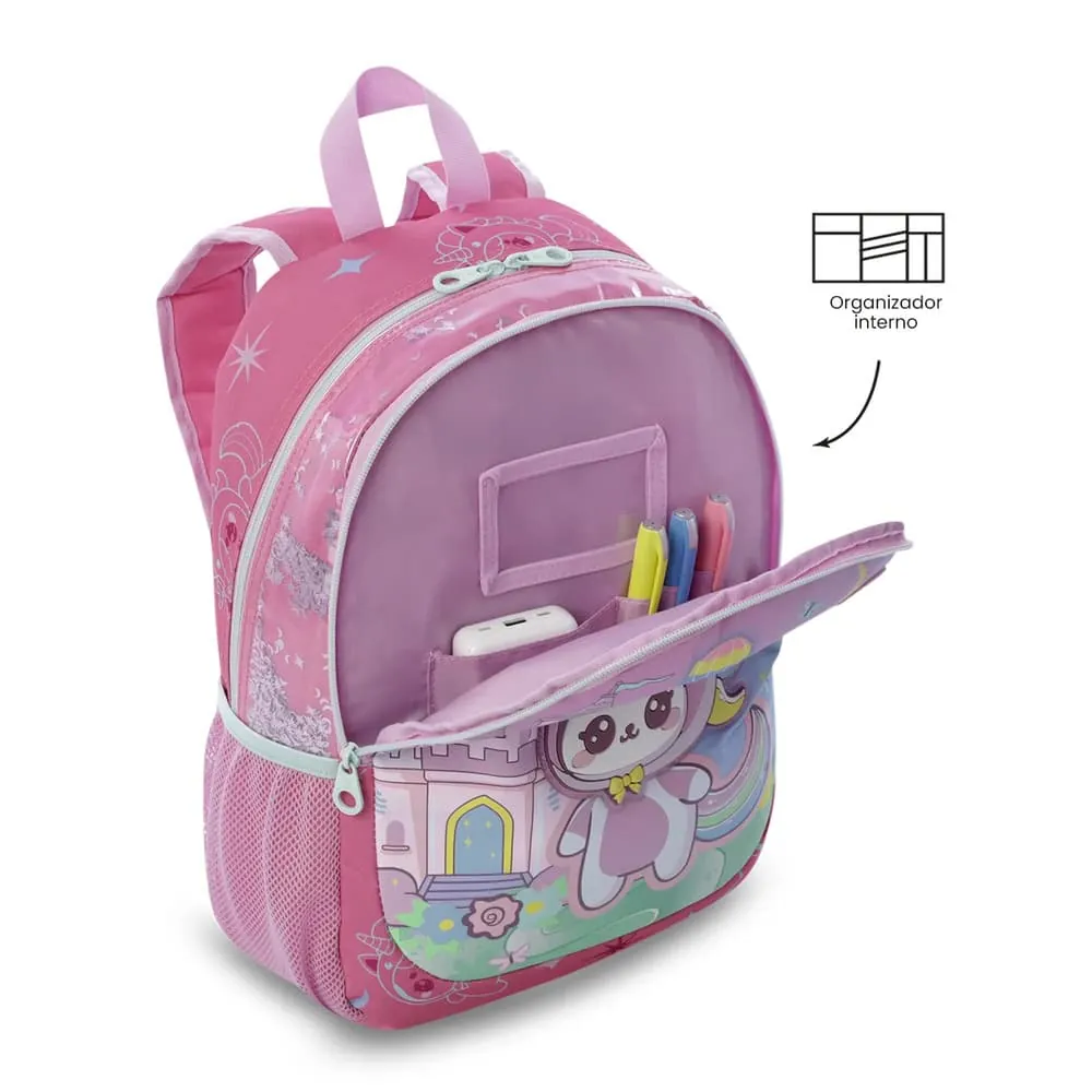 Morral Niña Magic Spark Mediano Rosado